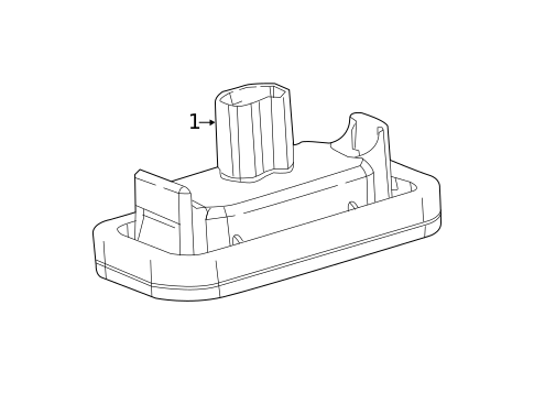 License Lamps for 2017 Lexus IS300 #0
