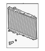 1901066VA01 - Cooling System: Radiator for Acura Image