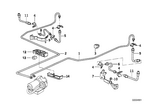 34326752207 - Brakes: Pipe for BMW Image