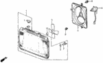 934030601008 - Electrical/Exhaust/Heater/Fuel: BOLT-WASHER (6X10) for Honda Image