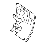 44795202009051 - Body: Lower Cover for MB Vans Image
