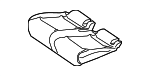 44795021009D88 - Body: Cushion Cover for Mercedes-Benz Image