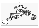 86548234 - Electrical: Mirror for Chevrolet: Equinox | GMC: Terrain Image