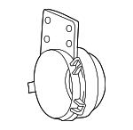 9633238000 - Body: Pkg Tray Speaker Protector for Kia: Optima Image