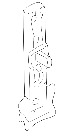 8K0857833C - Electrical: Seat Belt Height Adjuster for Audi Image