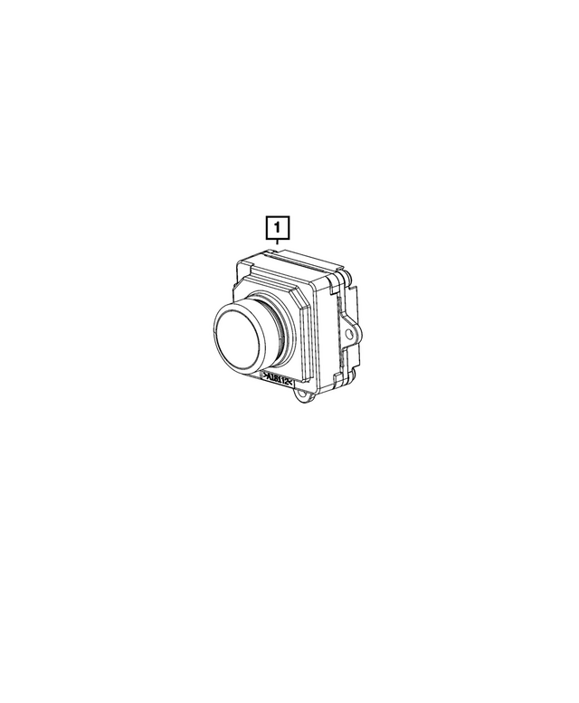 68672145AC - Electrical: Rear View Camera for Mopar Image