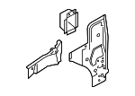 11A802123 - Body: Inner Hinge Pillar for Audi Image