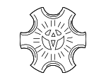 42603AF060 - Suspension: Center Cap for Toyota: Sequoia, Tundra Image