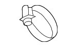 N10619901 - Cooling System: Pressure Hose Clamp for Audi: A3, A3 Quattro, A4, A4 Quattro, A5 Quattro, A5 Sportback, A6, A6 allroad, A6 Quattro, A7 Quattro, A7 Sportback, Q3, Q3 Quattro, Q5, Q5 PHEV, Q5 Sportback, Q7, Q8, RS Q8, RS6 Avant, S3, S4, S5, S5 Sportback, SQ5, SQ5 Sportback, SQ7, SQ8, TT Quattro, TTS Quattro Image