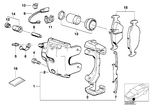 34351179820 - Brakes: Brake Pad Wear Sensor for BMW Image