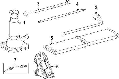 Jack & Components for 2025 Toyota 4Runner #0