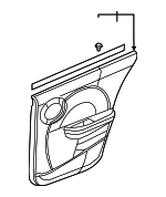 22725857 - Body: Door Trim Panel for Saturn: Ion Image