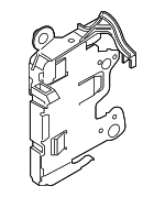61135A1D5F6 - Electrical: Fuse Box Mount Bracket for BMW Image