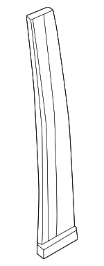 72970TR0A01 - : 2012 Honda Civic - Garnish L Rear Door Sash for Honda: Civic Image