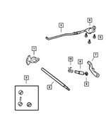 83503774 - Automatic Transmission 4 Speed: Manual Valve Lever for Mopar Image