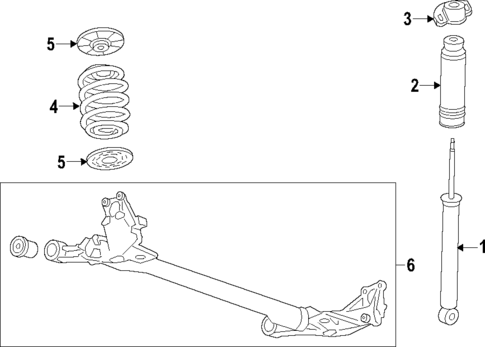 Rear Axle for 2014 Cadillac ELR #0