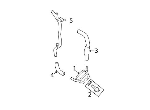 Hoses & Pipes for 2009 Toyota 4Runner #0