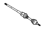 TX763 - Suspension: Motorcraftâ„¢ Axle Assembly for Ford: Fusion Image