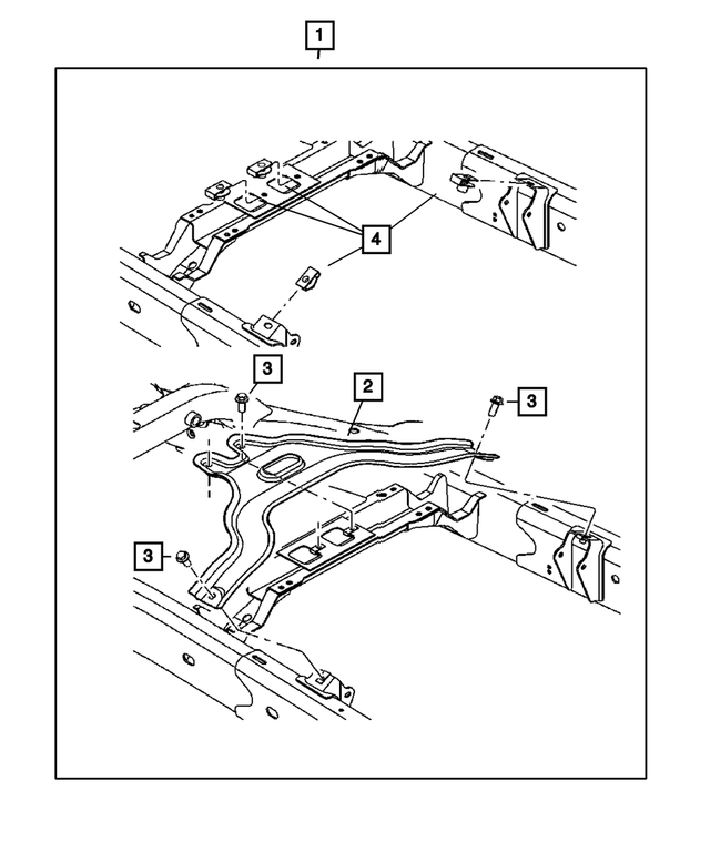 6101717 - Mopar Accessories - Component Parts: Bolt for Mopar Image image