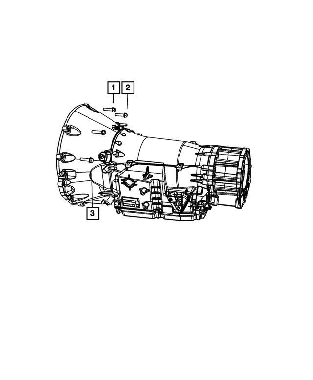 6510217AA - NAG1; W5A580; 5-Speed; Automatic Transmission: 2 End Stud for Mopar Image