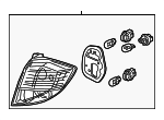 33550TK6A01 - : Tail Lamp Assembly for Honda: Fit Image