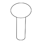 N10517304 - Body: Retaining Strip Screw for Audi: Q7, RS3 Image