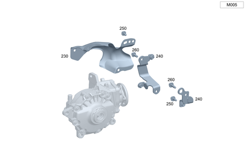 Shielding and Damping to Engine, Transmission, Front Axle Differential for 2014 Mercedes-Benz C 300 #0