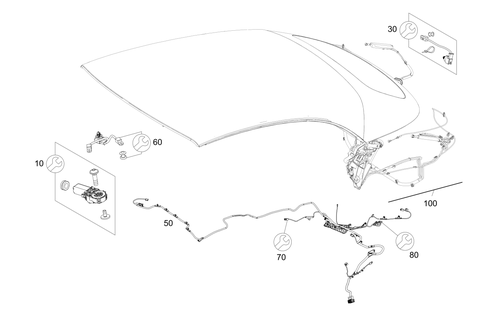 Soft Top Electrical Components for 2018 Mercedes-Benz C63 AMG S #0