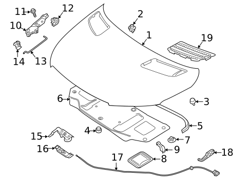 パーツ MERCEDES BENZ Cargo Cover OEM Genuine OEM Cargo Cover | 166-810-05-01-9051 | Fits Select