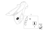71607713100 - : Set Of Wind Deflectors for BMW-Motorrad Image