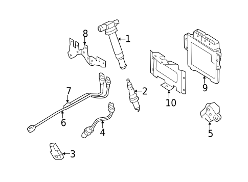 Powertrain Control for 2015 Hyundai Equus #0