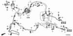 53728S0XA01 - Chassis: CLIP, RETURN PIPE for Honda Image