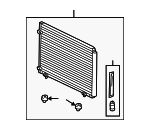 8846048280 - : 2015 Lexus RX350 - A/C Condenser for Lexus: RX350 Image