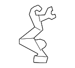 7L5907323A - Brakes: Connector Tube Bracket for Porsche: 718 Boxster, 718 Cayman, 911, Boxster, Cayman, Panamera Image