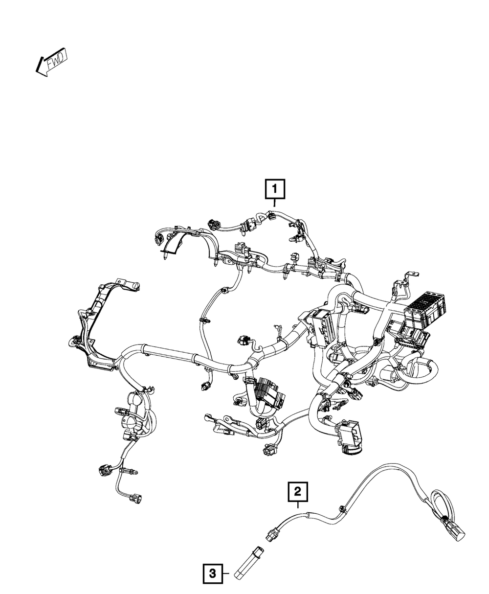 Engine Wiring - Mopar (68526126AA)