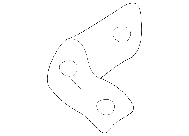 Fender Liner Bracket - BMW (51718196464)