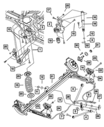 5272965AA - : Rear Axle for Mopar Image