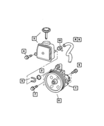 5097049AA - : Power Steering Pump for Mopar Image