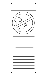 72128240204 - Body: Air Bag Label for BMW: 1 Series M, 128i, 135i, 135is, 325i, 325xi, 328i, 328i xDrive, 328xi, 330i, 330xi, 335d, 335i, 335i xDrive, 335is, 335xi, 525i, 525xi, 528i, 528i xDrive, 528xi, 530i, 530xi, 535i, 535i xDrive, 535xi, 545i, 550i, 640i, 640i Gran Coupe, 640i xDrive, 640i xDrive Gran Coupe, 650i, 650i Gran Coupe, 650i xDrive, 650i xDrive Gran Coupe, 740i, 740Ld xDrive, 740Li, 740Li xDrive, 750i, 750i xDrive, 750Li, 750Li xDrive, 760Li, ActiveHybrid 7, M3, M5, M6, M6 Gran Coupe, X1, X3, X5, X6 Image