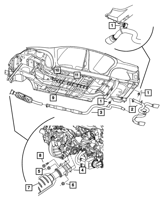 5278115AA - Exhaust: Exhaust Support Isolator for Mopar Image image