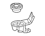 1J1166MAJ00 - Cooling System: Reservoir Lower Bracket for Honda Image