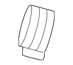 90661TK8A01 - Cooling System: Outlet Hose Clamp for Honda Image