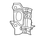 1J2156MAJ00 - Cooling System: Mount Bracket for Honda Image