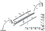 51778089917 - : Wheel Arch Trim, Primed, Front Left for BMW Image