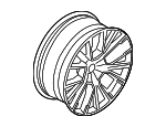 36118745914 - : Wheel, Alloy for BMW: 740i, 740i xDrive, 750i xDrive, M760i xDrive Image