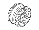 36116867338 - Suspension: Wheel, Alloy for BMW: 740e xDrive, 740i, 740i xDrive, 745e xDrive, 750i, 750i xDrive, M760i xDrive Image