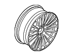 36116887602 - : Wheel, Alloy for BMW: 740i, 740i xDrive, 750i xDrive, M760i xDrive Image