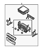 BN8F669R0A - Body: Radio for Mazda: 3 Image