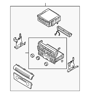 BN8S669RXA - : Radio for Mazda Image