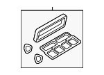 LR157482 - HVAC: AC &amp; Heater Assembly Seal Kit for Land-Rover Image image